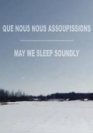 May We Sleep Soundly